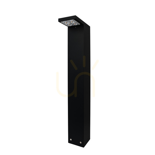 Check Norlys Skara 2941BL black LED bollard light 7.7 W 616 lm 4000 K