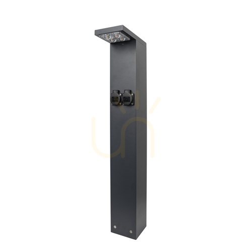 Check Skara 2949GR Gray LED Light Pole by NORLYS
