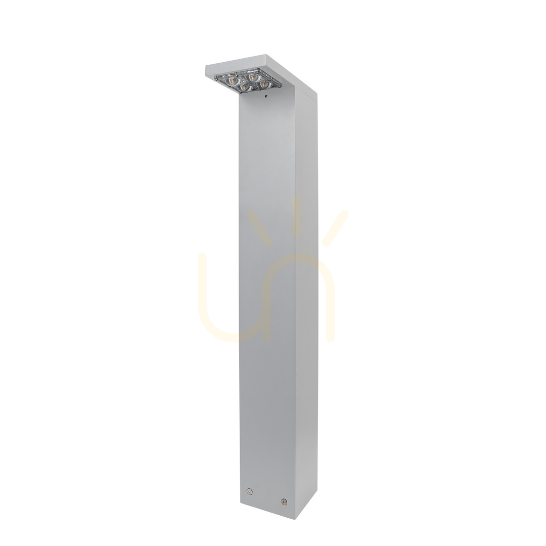 Skara 2950AL Silver LED Light Pole by NORLYS