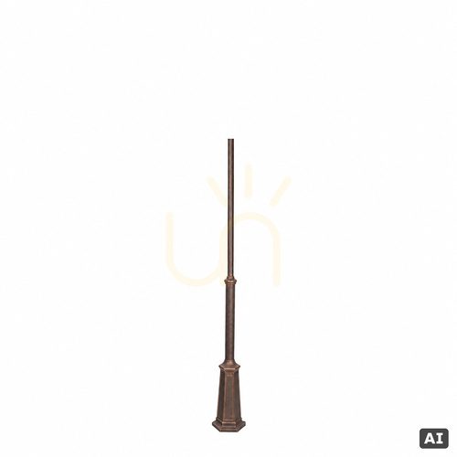 Check Norlys Lamppost 3010BC lighting pole, copper patina, adjustable height 120–220 cm
