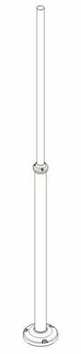 Check Lamppost NORLYS 3011BD Golden Patina Aluminum 220 cm