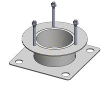 Check Mounting Accessory 3087, Silver, NORLYS Mounting Accessory 3087, Silver, NORLYS