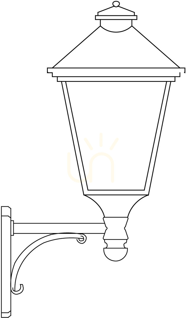 Check London 4020BS Silver Outdoor Wall Sconce, E27, NORLYS London 4020BS Silver Outdoor Wall Sconce, E27, NORLYS