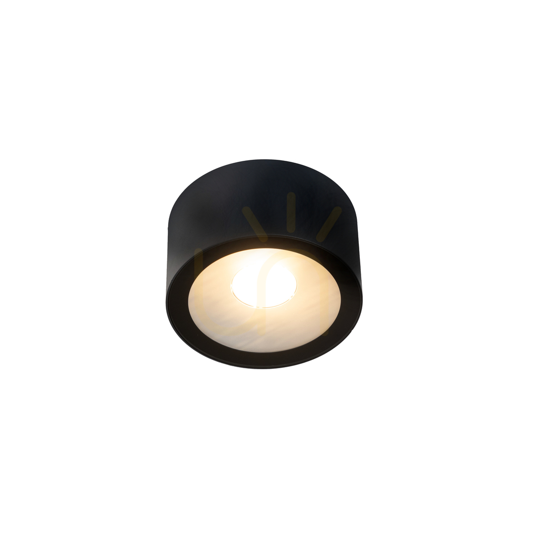 Check Sol 4046BL Black LED Outdoor Ceiling Light by NORLYS Sol 4046BL Black LED Outdoor Ceiling Light by NORLYS