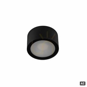Sol 4058BL LED Outdoor Ceiling Light Ø20 cm, 19.3 W, 4000K, DALI-2, Black, NORLYS small 0