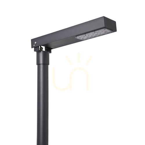 Check Asker 4382GR post-top luminaire graphite LED 19.6W 3000K NORLYS