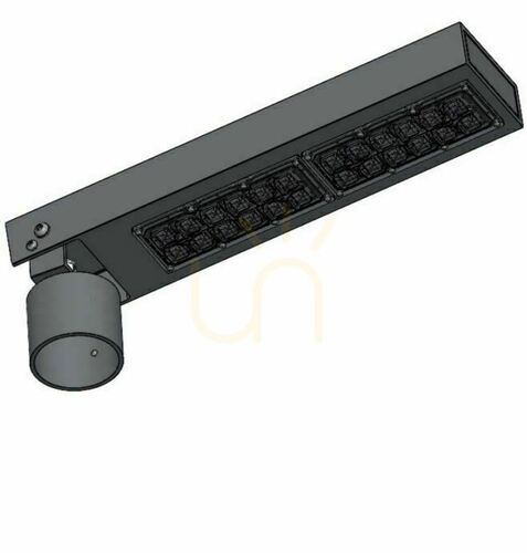 Check Norlys Asker Head 4392GR LED post-top luminaire for Ø60 mm poles, graphite RAL 7016, 39.8 W 3000 K, DALI2