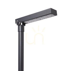 Norlys Asker Head 4392GR LED post-top luminaire for Ø60 mm poles, graphite RAL 7016, 39.8 W 3000 K, DALI2 small 1