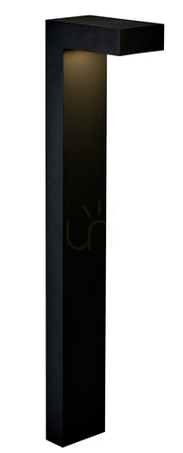 Check 24 V LED outdoor bollard NORLYS Asker DC5124BL black 85 cm 4000 K