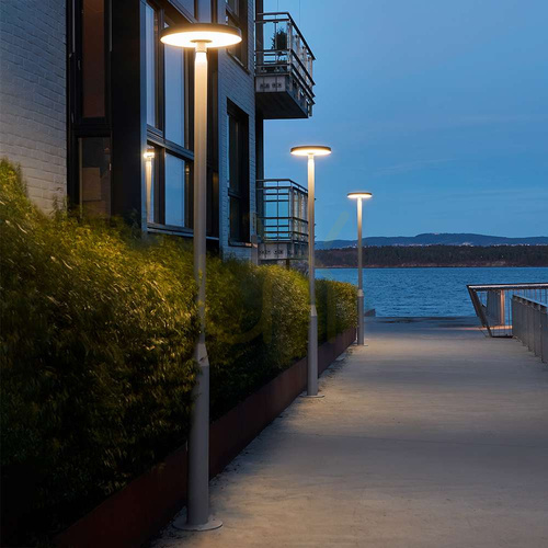 Check Norlys Borg 5144AL pole-top luminaire aluminium LED 32W 4000K