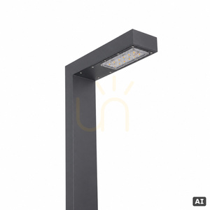 Norlys Asker 5227GR garden lantern, 3 m post, LED 19.5 W 2827 lm 4000 K, DALI2, graphite, IP65 small 2