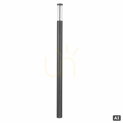 Check Garden Bollard NORLYS Egersund Park 6112GR LED 23.9W 2314 lm 4000K Graphite IP65 250 cm