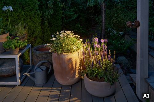 Check Norlys Moss 6161CS outdoor wall spotlight, LED 4.2 W 3000 K 36°, corten steel colour