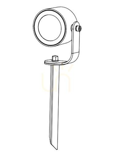 Check NORLYS Moss 6165CB Copper LED Outdoor Floodlight