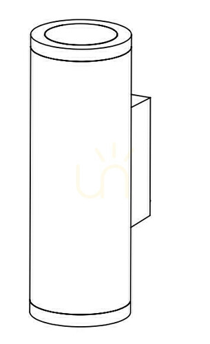 Check Lysfjord 6423AL Silver LED Outdoor Wall Sconce by NORLYS