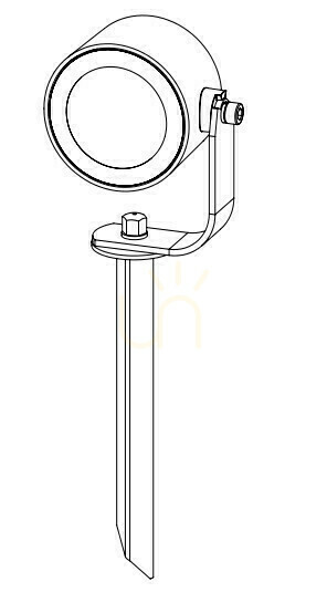 Check Moss DC6805CS Outdoor Floodlight, Rust-Colored, NORLYS Moss DC6805CS Outdoor Floodlight, Rust-Colored, NORLYS