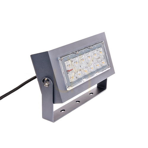 Check Varberg 7150AL Silver LED Floodlight by LED NORLYS