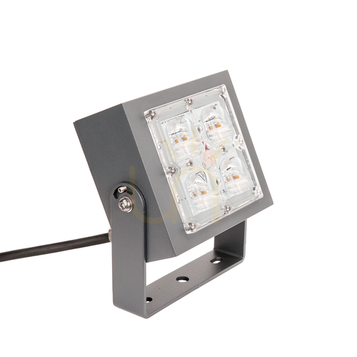 Check Varberg 7154AL Silver LED Floodlight by NORLYS