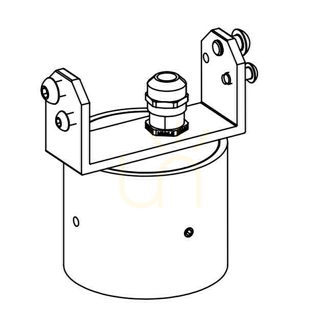 Check 7711CS Mounting Accessory, rust-colored, NORLYS 7711CS Mounting Accessory, rust-colored, NORLYS