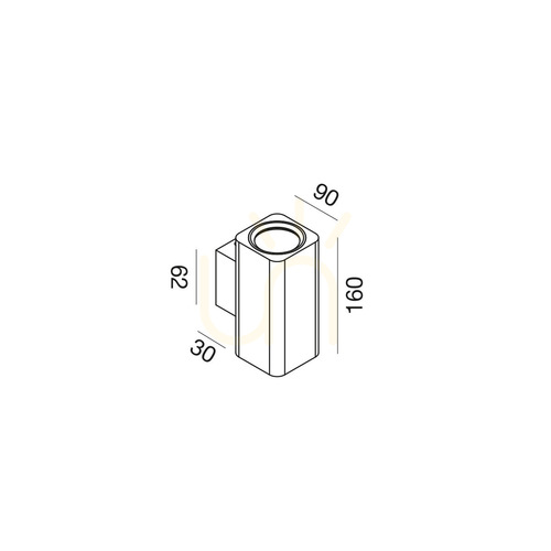 Check GAP540 White Wall Sconce by Gea Luce