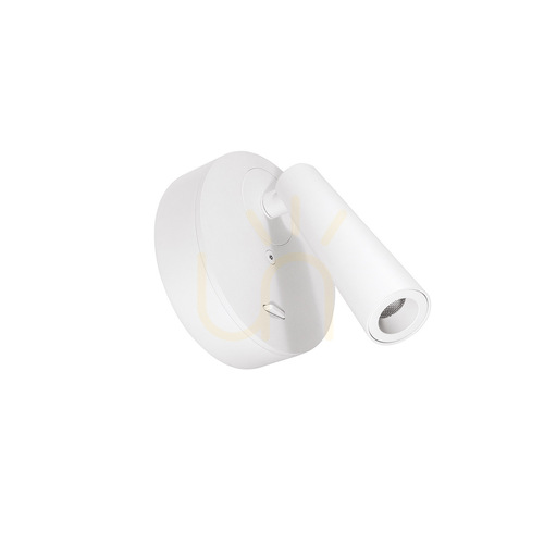 Check GAP580 White Wall Sconce by Gea Luce