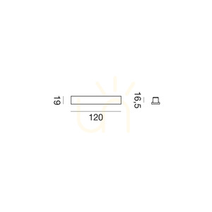 GBIC44 Busbar Connector, Gold, Gea Luce small 1