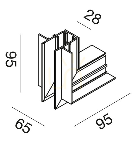 Check GBIGIB2 Busbar Connector, White, Gea Luce