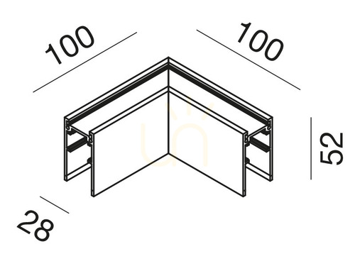 Check GBIGSB1 Busbar Connector, White, Gea Luce