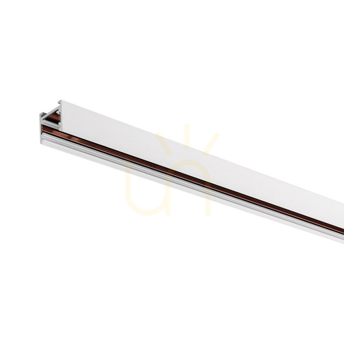 Check GBIN44 Slim Magnetic Track, 2 m, White, Gea Luce