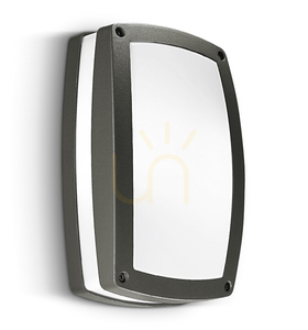 GES300 Silver Gea Luce Outdoor Ceiling Light, IP54 small 0