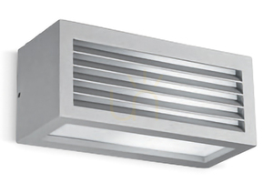 GES311 Silver Gea Luce Outdoor Wall Sconce, IP54 small 0