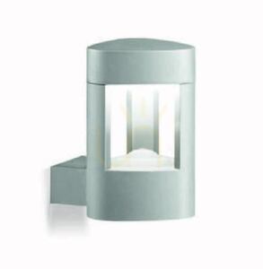 GES482 Silver Gea Luce Outdoor Wall Sconce, IP54 small 0