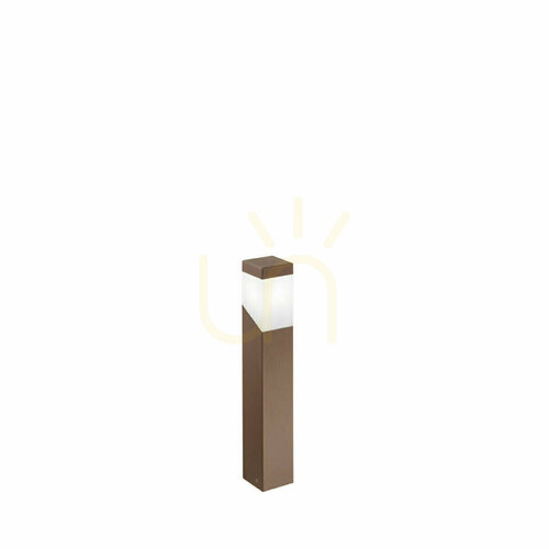 Check GES620 Rust-Colored Gea Luce Lighting Pole, IP44
