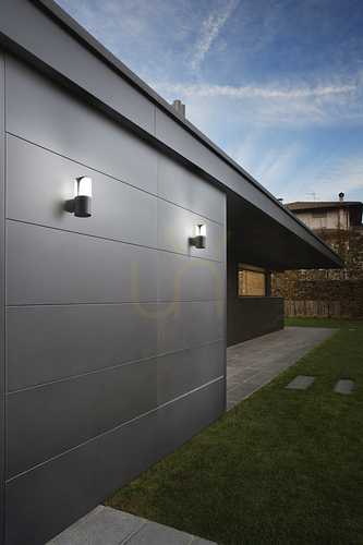 Check GES713 White Gea Luce Outdoor Wall Sconce, IP44