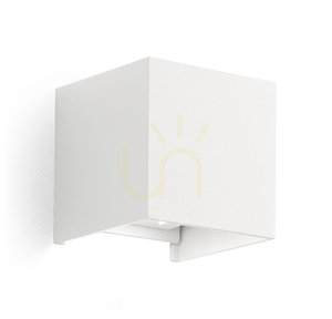 GES860C White Gea Luce Outdoor Wall Sconce, IP54 small 0