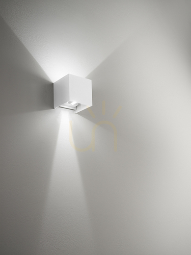 Check GES860N White Gea Luce Outdoor Wall Sconce, IP54