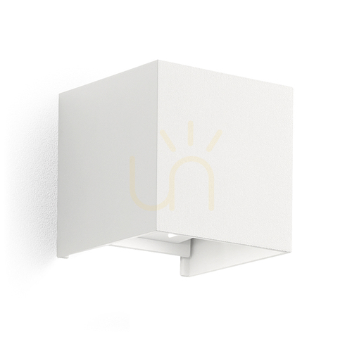 Check GES860N White Gea Luce Outdoor Wall Sconce, IP54