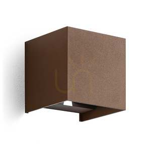 GES864C Outdoor Wall Sconce, Brown, Gea Luce, IP54 small 0