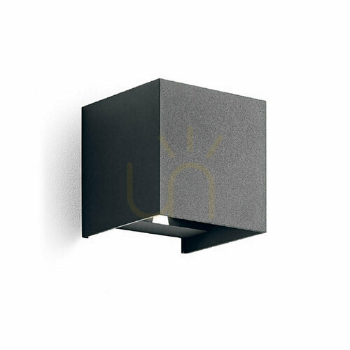 Check GES866C Graphite Gea Luce Outdoor Wall Sconce, IP65