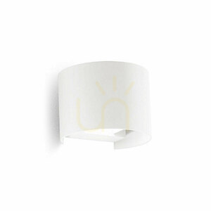 GES875N White Gea Luce Outdoor Wall Sconce, IP65 small 0