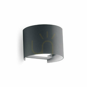 GES876N Outdoor Wall Sconce, Brown, Gea Luce, IP65 small 0