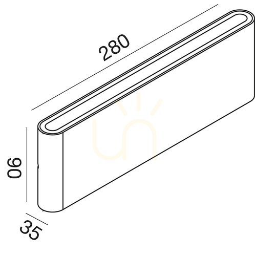 Check GES884N Graphite Gea Luce Outdoor Wall Sconce, IP54