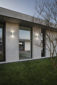 Gea Luce GES903 Outdoor Wall Light, Matte White, 2×GU10, IP44 small 2