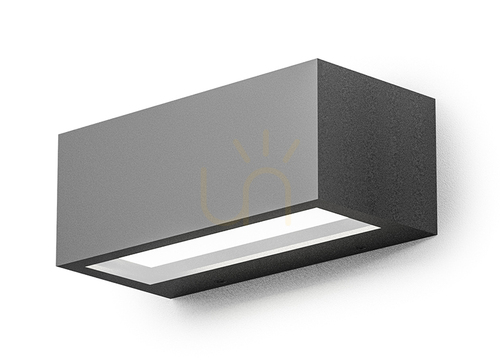 Check GES970C Graphite Gea Luce Outdoor Wall Sconce, IP65