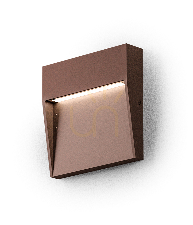 GES982 Brown Gea Luce Stair Lighting, IP65