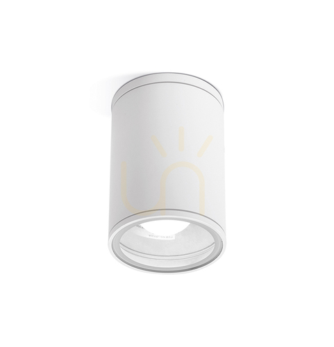 Check GES1001 White Gea Luce Outdoor Ceiling Light, IP65