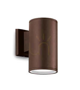 GES1005 Rust-Colored Gea Luce Outdoor Wall Sconce, IP65 small 0