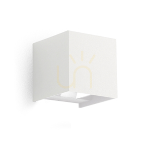 GES1020 White Gea Luce Outdoor Wall Sconce, IP65 small 0