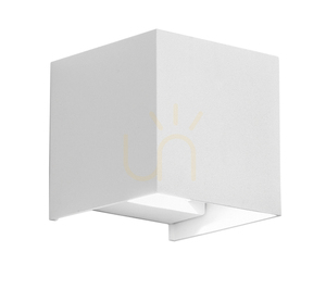 GES1023 White Gea Luce IP65 Outdoor Wall Sconce small 0