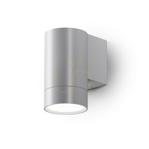 GES1062 Silver Gea Luce Outdoor Wall Sconce, IP54 small 0